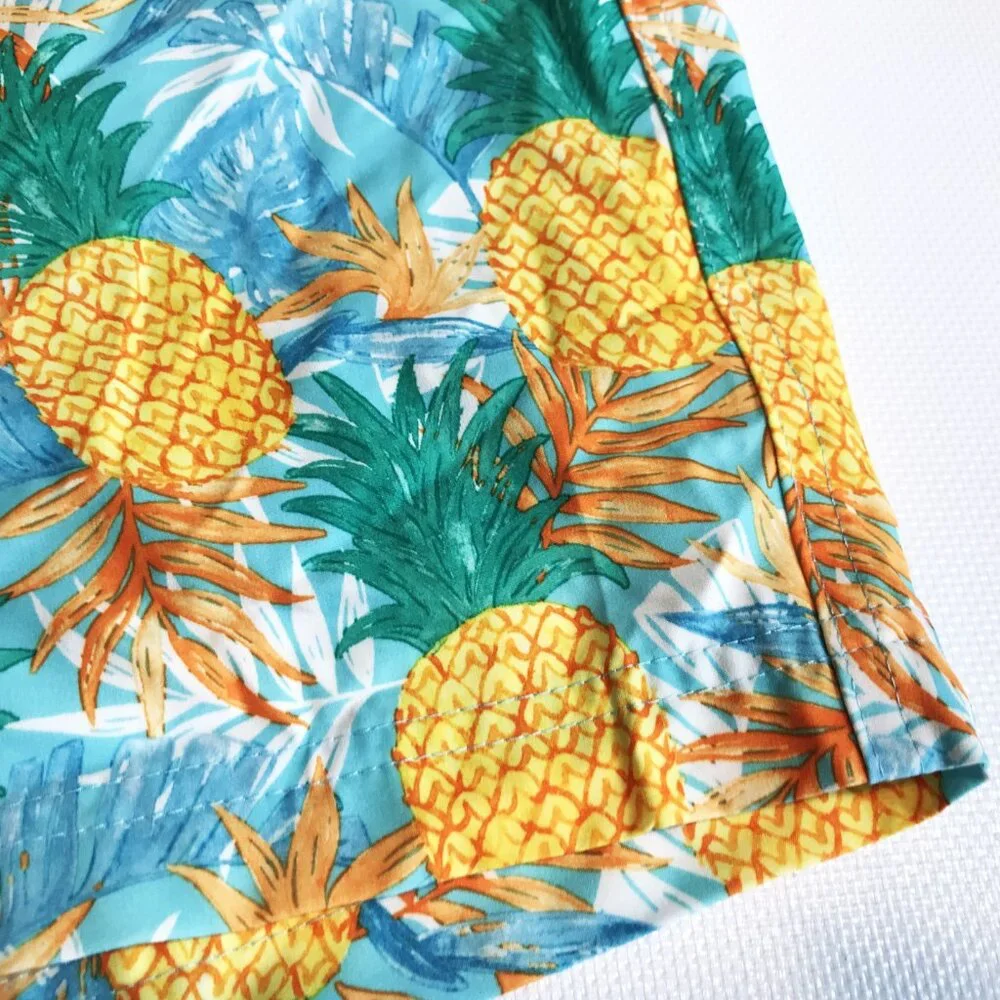 Men's Swim Trunks XXL Multicolor Tropical